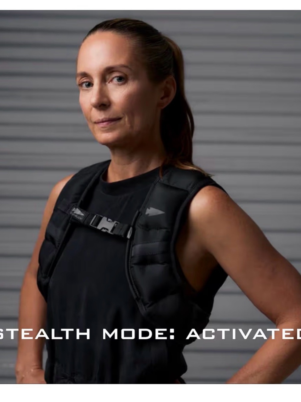 Stealth Black Performance Training Vest